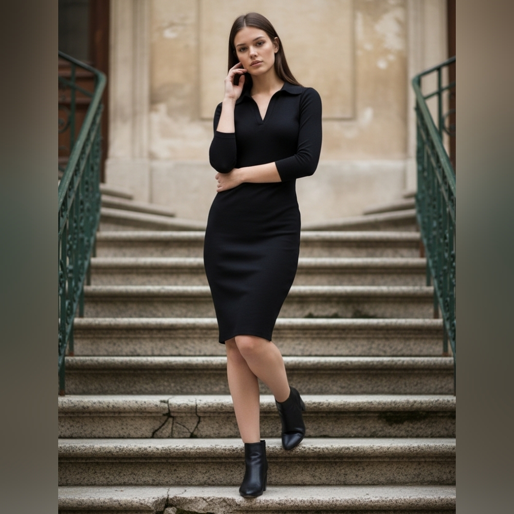 Dress Cotton spandex women's dress